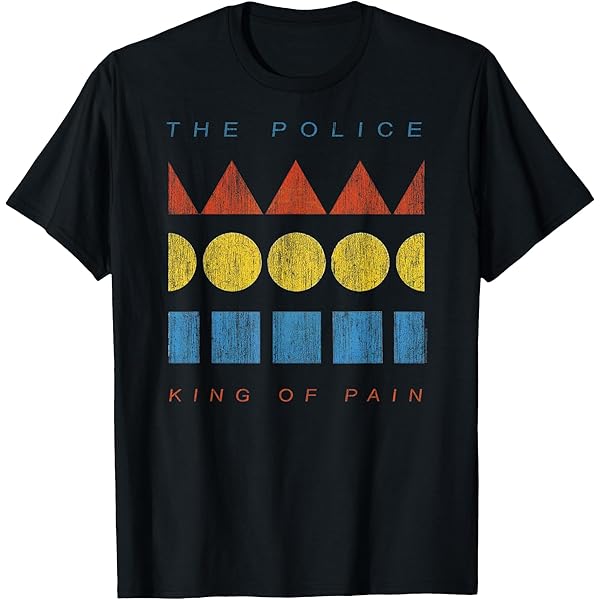 Amazon.com: The Police Rock Music Band Ghost in The Machine T